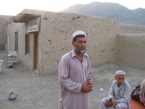 Dr. Akhbar was the first person ODA 316 met in Mangwel village